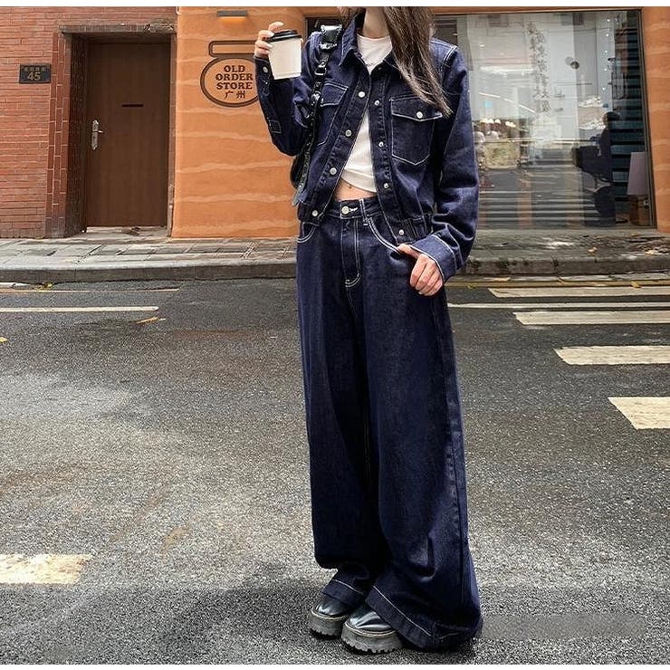 デニムショートジャケットパンツセットアップ | Ulysses | 詳細画像8 