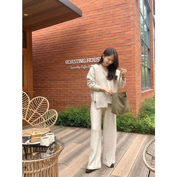 ニットトップスワイドパンツセットアップ | Ulysses | 詳細画像11 