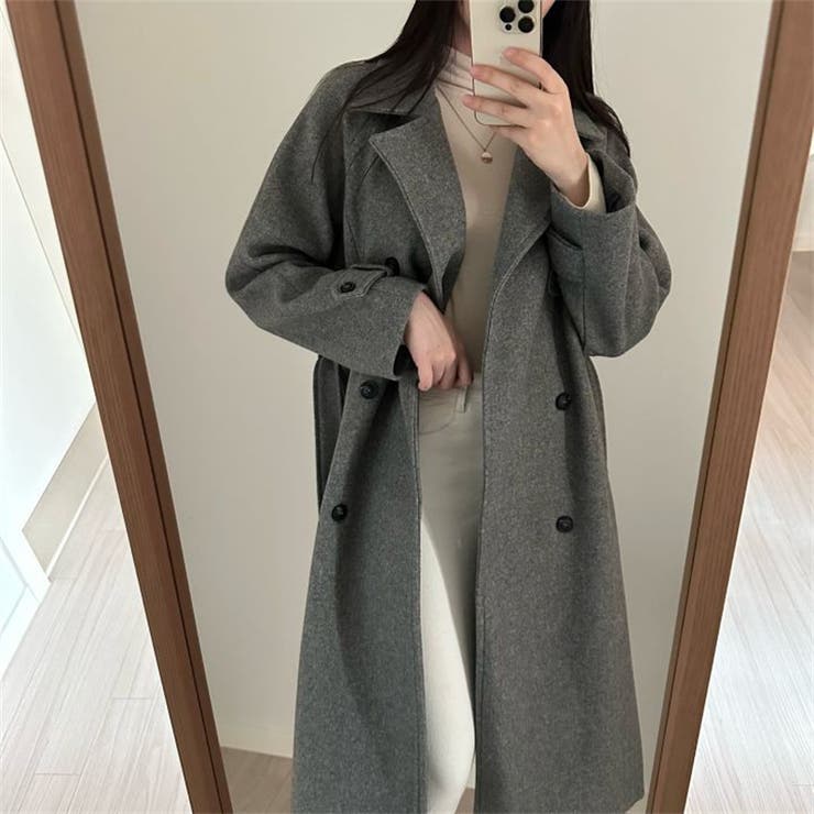 リボンロングメルトンジャケット | Ulysses | 詳細画像8 