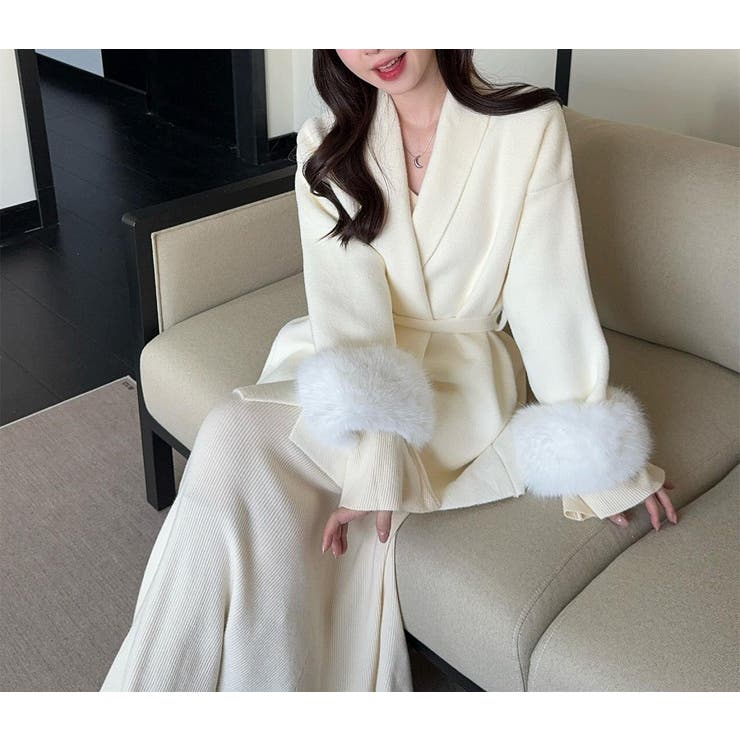 Vネックニットワンピース | Ulysses | 詳細画像4 