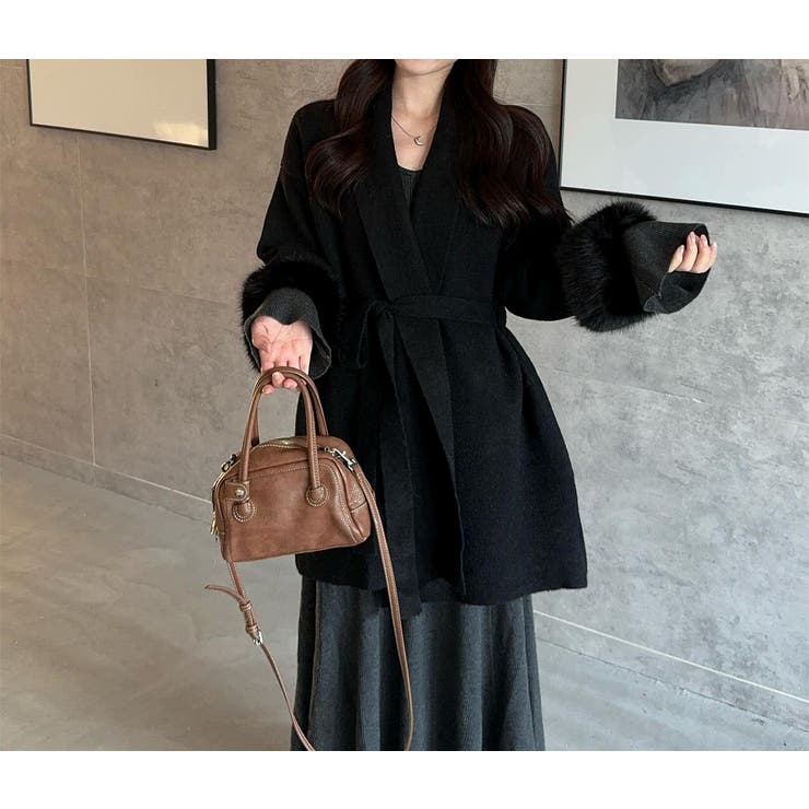 Vネックニットワンピース | Ulysses | 詳細画像9 