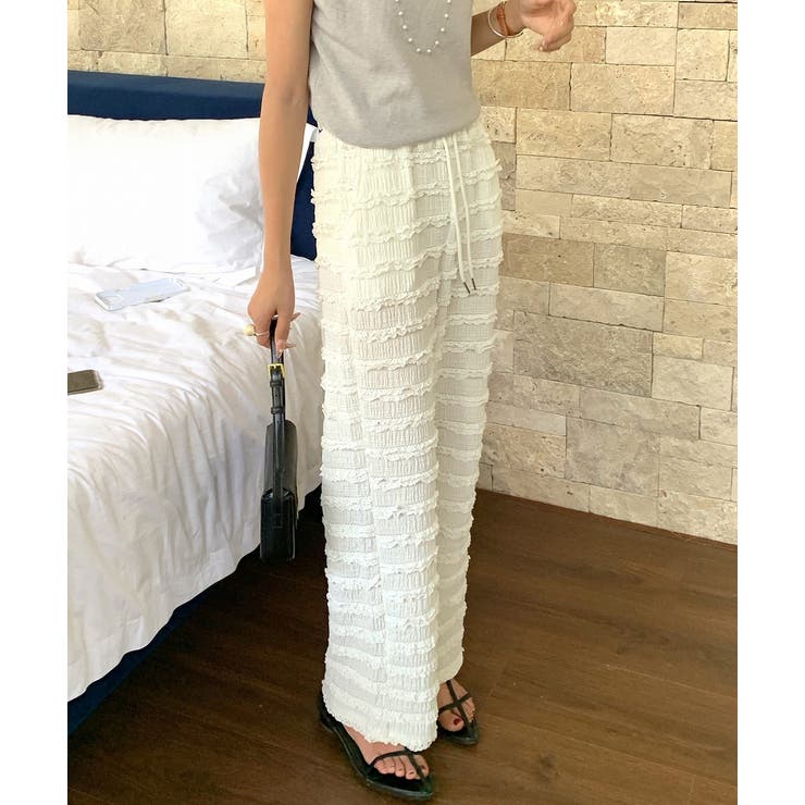 レースワイドパンツ | Ulysses | 詳細画像4 