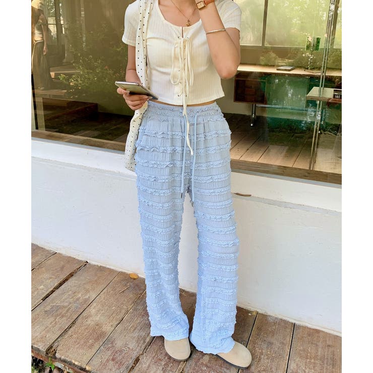 レースワイドパンツ | Ulysses | 詳細画像6 