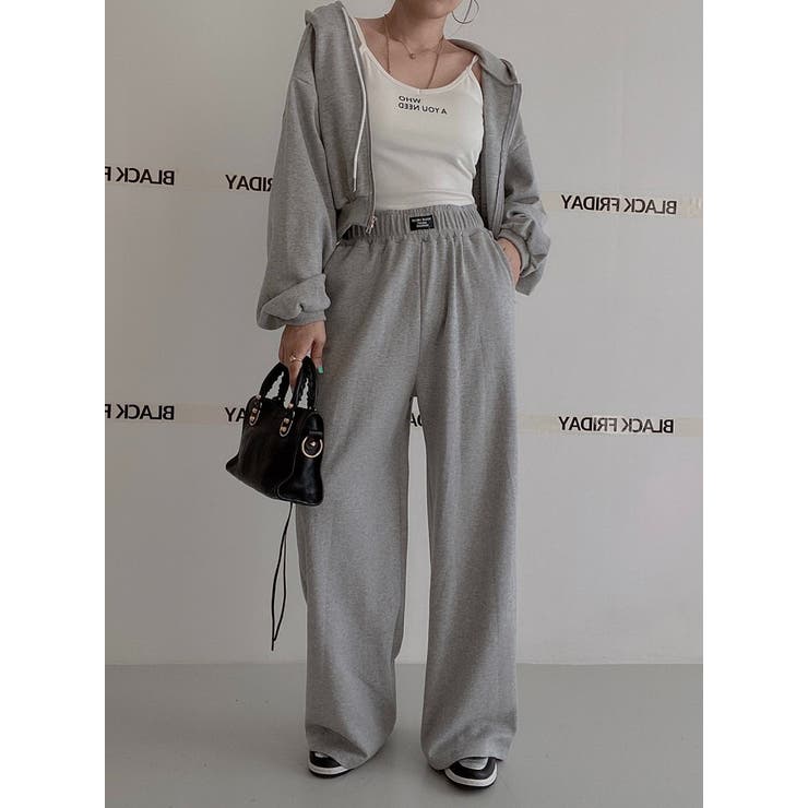 スウェットショートジャケットワイドパンツセットアップ | Ulysses | 詳細画像6 