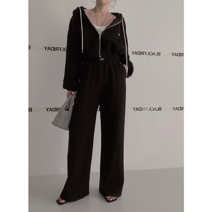 スウェットショートジャケットワイドパンツセットアップ | Ulysses | 詳細画像12 