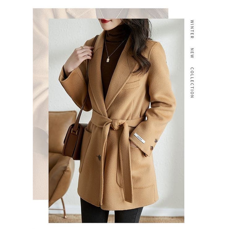 リボン襟付きメルトンジャケット | Ulysses | 詳細画像5 