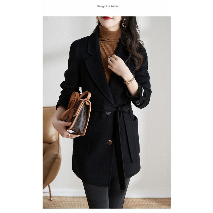 リボン襟付きメルトンジャケット | Ulysses | 詳細画像7 