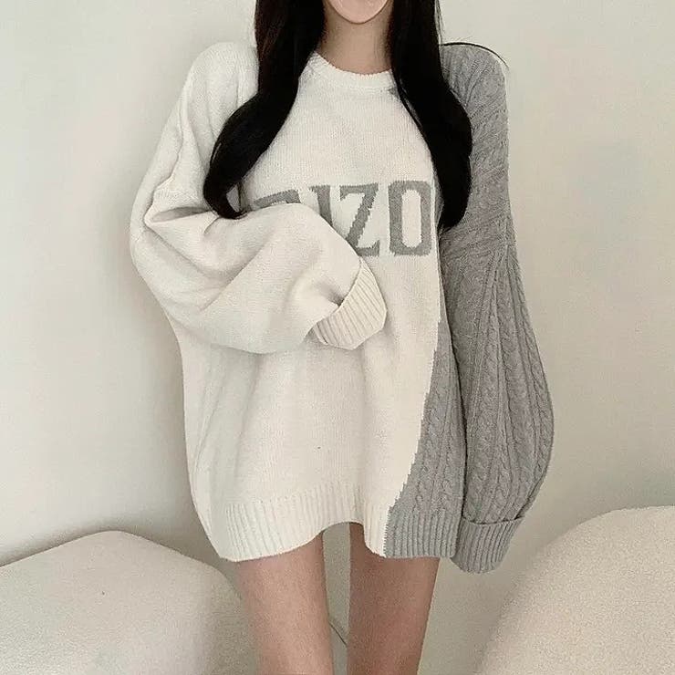 プリント配色セーター | Ulysses | 詳細画像2 