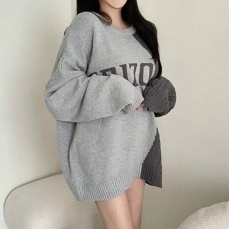 プリント配色セーター | Ulysses | 詳細画像6 