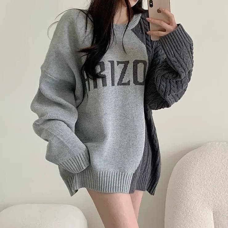 プリント配色セーター | Ulysses | 詳細画像7 