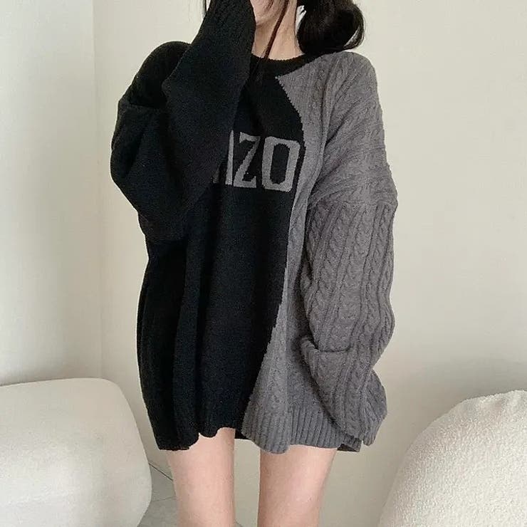 プリント配色セーター | Ulysses | 詳細画像9 