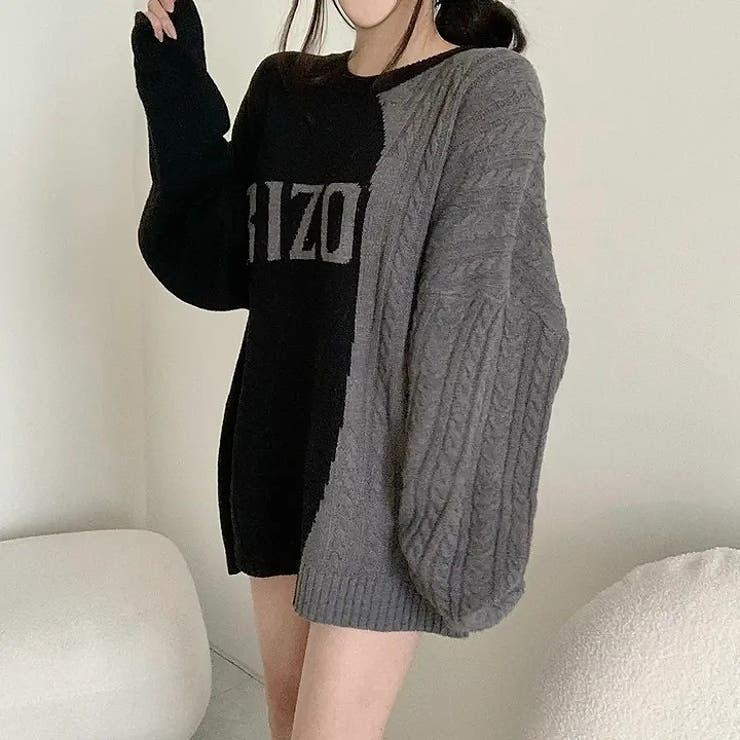 プリント配色セーター | Ulysses | 詳細画像10 