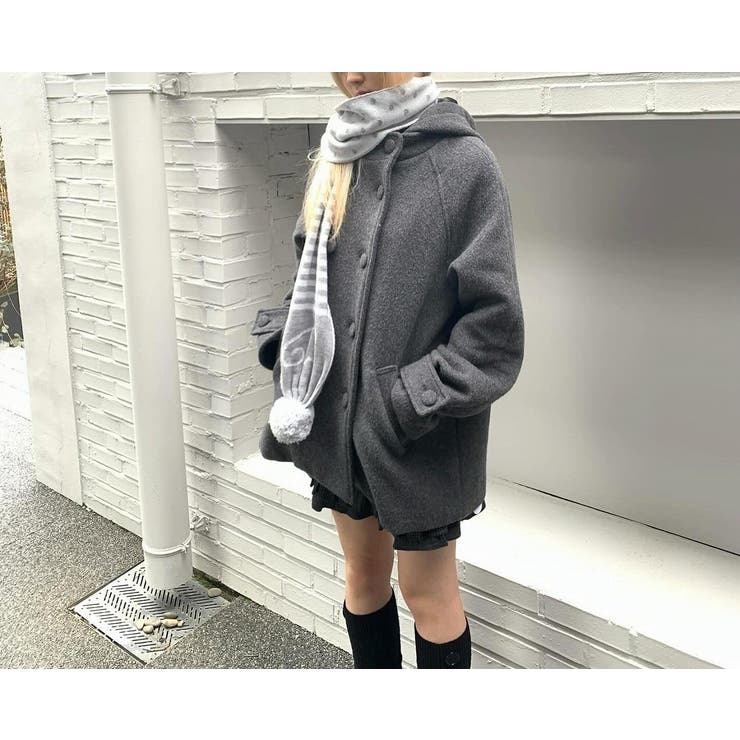 フード付きメルトンジャケット | Ulysses | 詳細画像1 