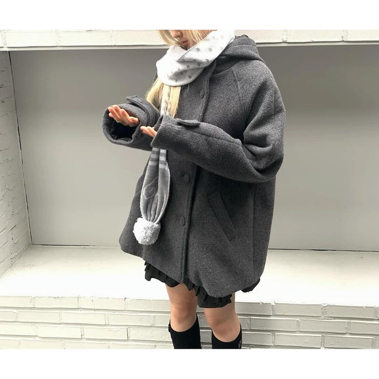 フード付きメルトンジャケット | Ulysses | 詳細画像3 