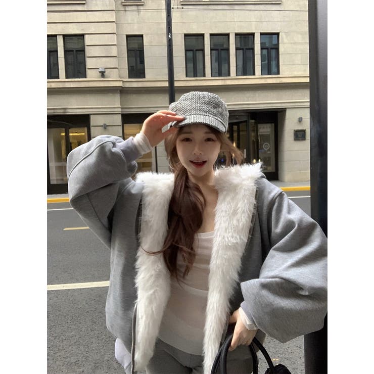 グレー | リバーシブルパーカージャケット | Ulysses