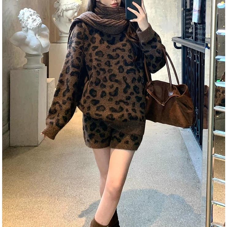 ニットトップスショートパンツセットアップ | Ulysses | 詳細画像2 