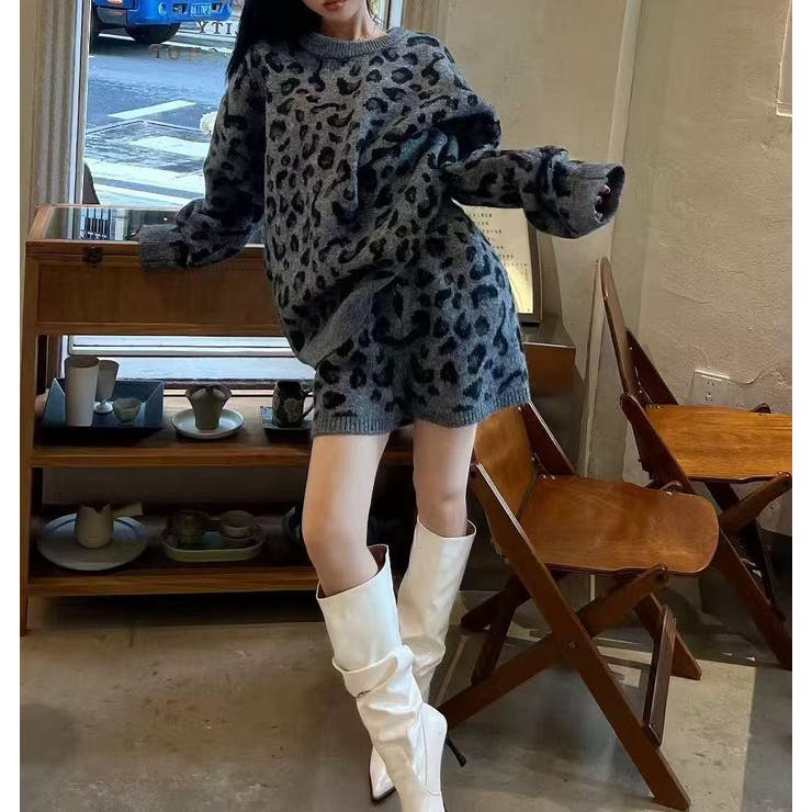 ニットトップスショートパンツセットアップ | Ulysses | 詳細画像7 