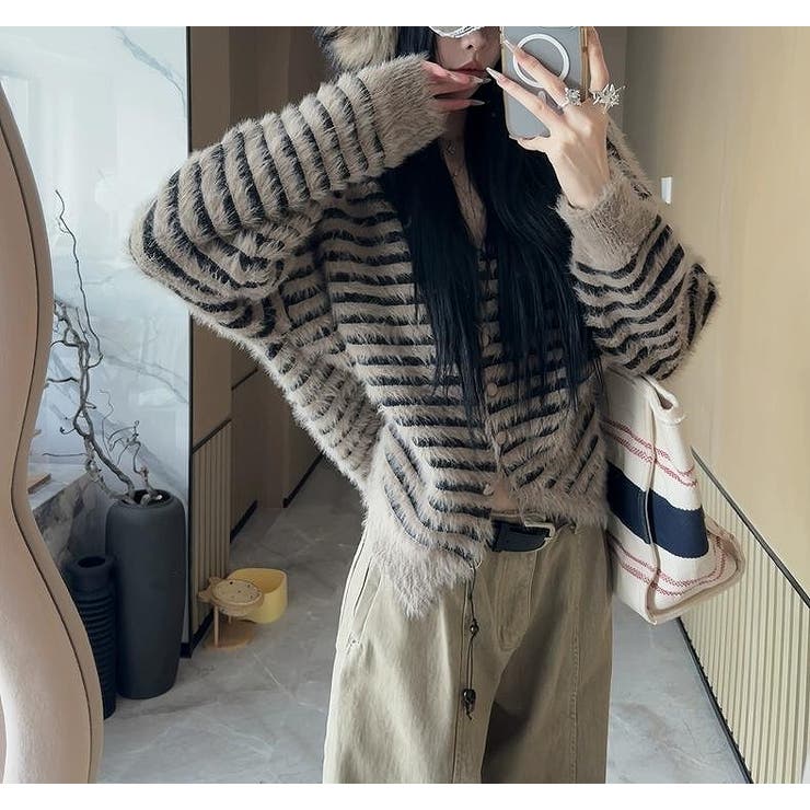 ボーダーカーディガンジャケット | Ulysses | 詳細画像9 