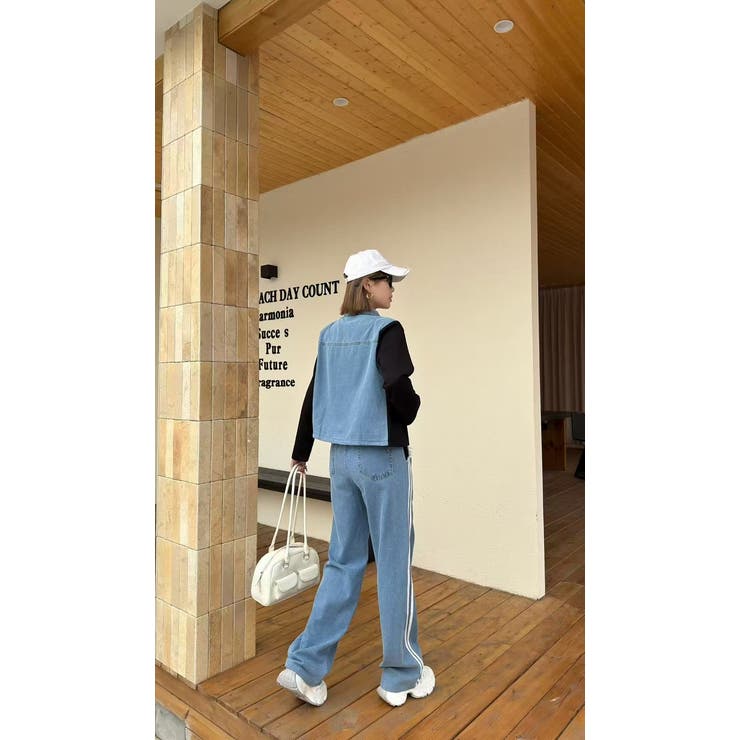 スウェット切り替えデニムトップスパンツセットアップ | Ulysses | 詳細画像5 