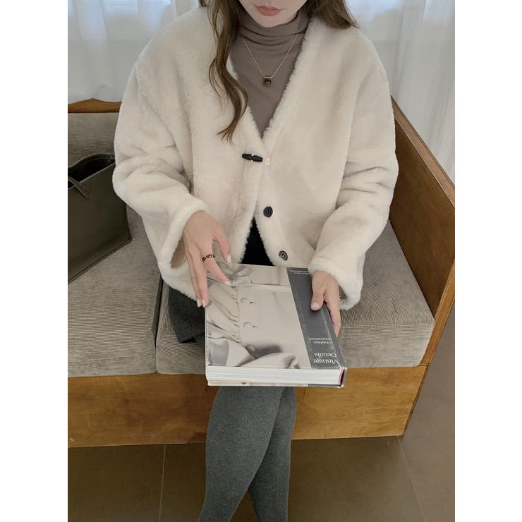 ショート羊羔毛ジャケット | Ulysses | 詳細画像7 