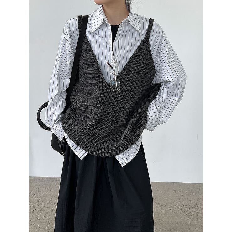 ダークグレー | ニットキャミソール | Ulysses