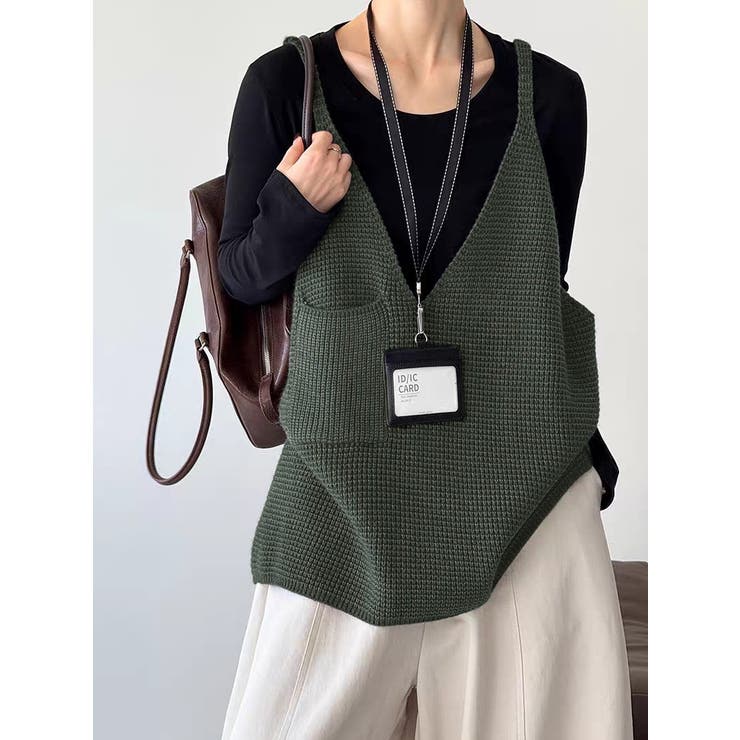 グリーン | ニットキャミソール | Ulysses