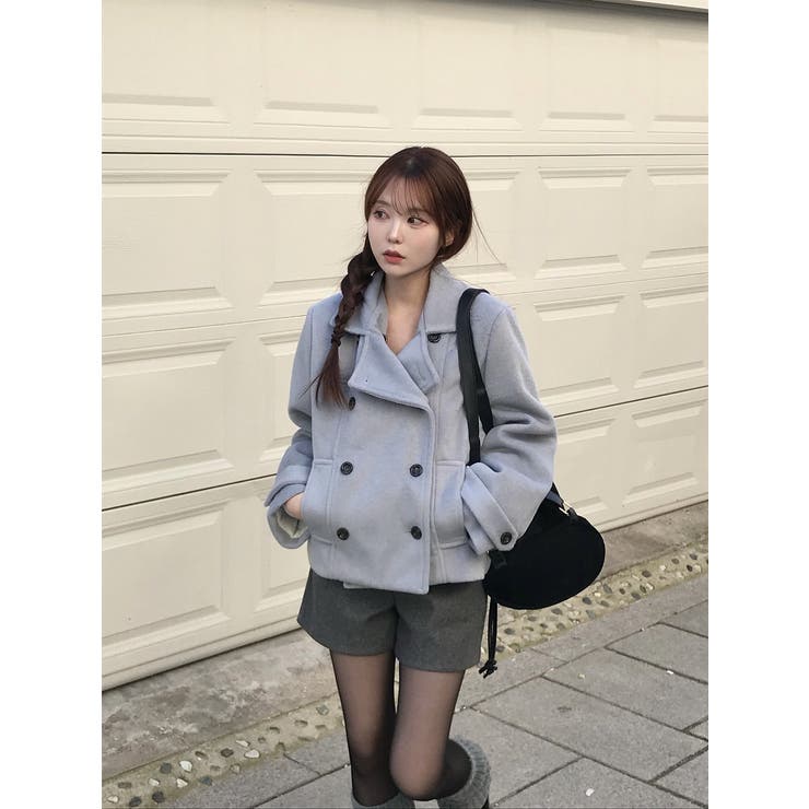 メルトンダブルブレストショートジャケット | Ulysses | 詳細画像1 