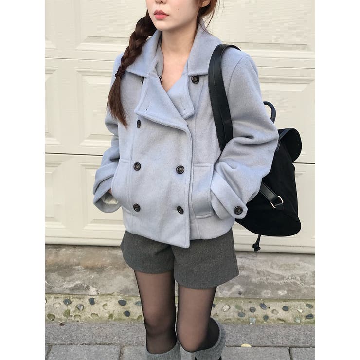 メルトンダブルブレストショートジャケット | Ulysses | 詳細画像4 