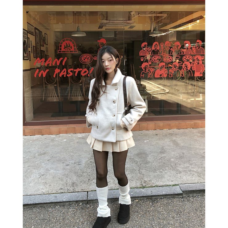 メルトンダブルブレストショートジャケット | Ulysses | 詳細画像12 