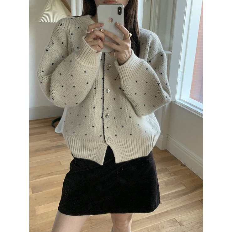 ベージュ | シングルブレストニットジャケット | Ulysses