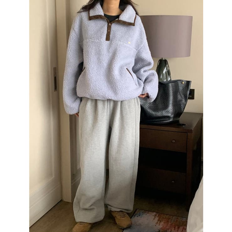 スワンネック羊羔毛ジャケット | Ulysses | 詳細画像3 