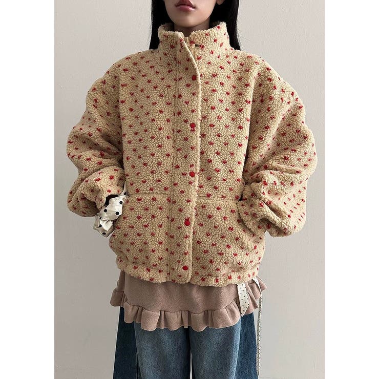 イエロー | ショート羊羔毛ジャケット | Ulysses