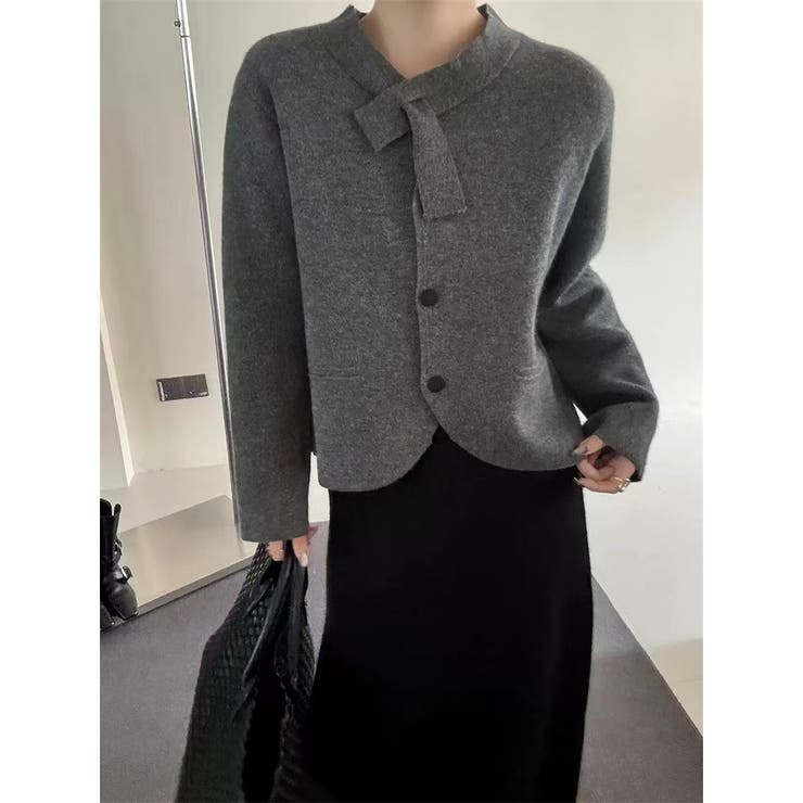 グレー | ニットジャケット | Ulysses