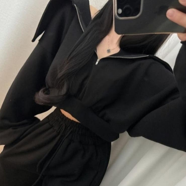 スウェットショートジャケットワイドパンツセットアップ | Ulysses | 詳細画像10 