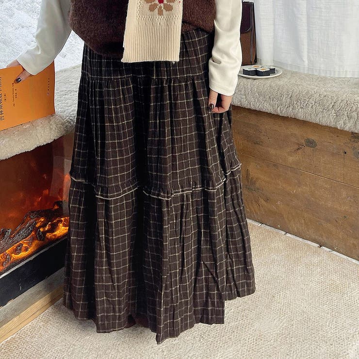 rosymonster リバーシブルスカート❤︎ブラウン rosymonster リバーシブルスカート❤︎ブラウン リバーシブルスカート