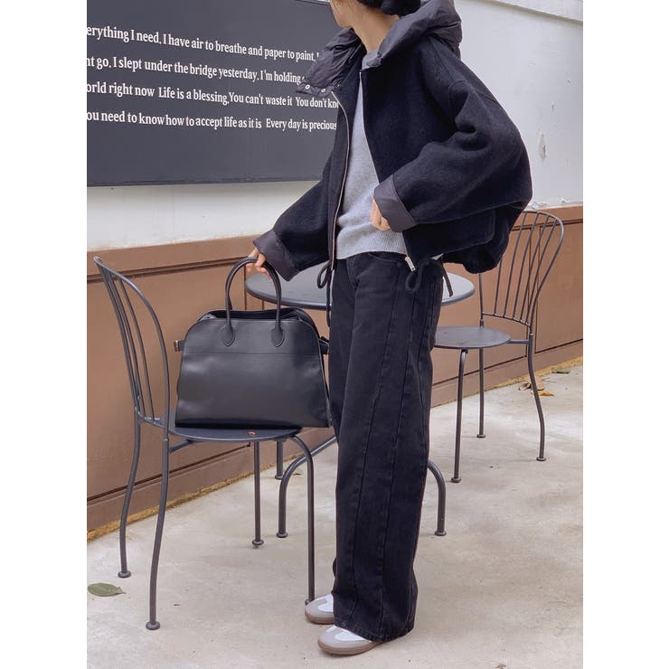 フード付きショートメルトンジャケット | Ulysses | 詳細画像5 