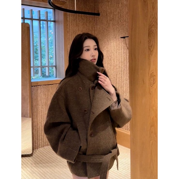 スタンドカラーショートメルトンジャケット | Ulysses | 詳細画像7 