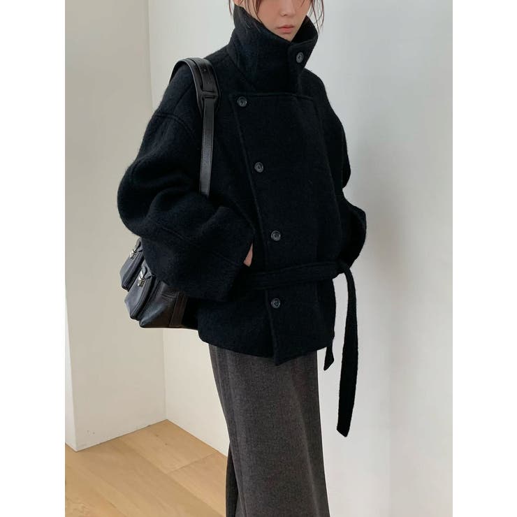 スタンドカラーショートメルトンジャケット | Ulysses | 詳細画像9 