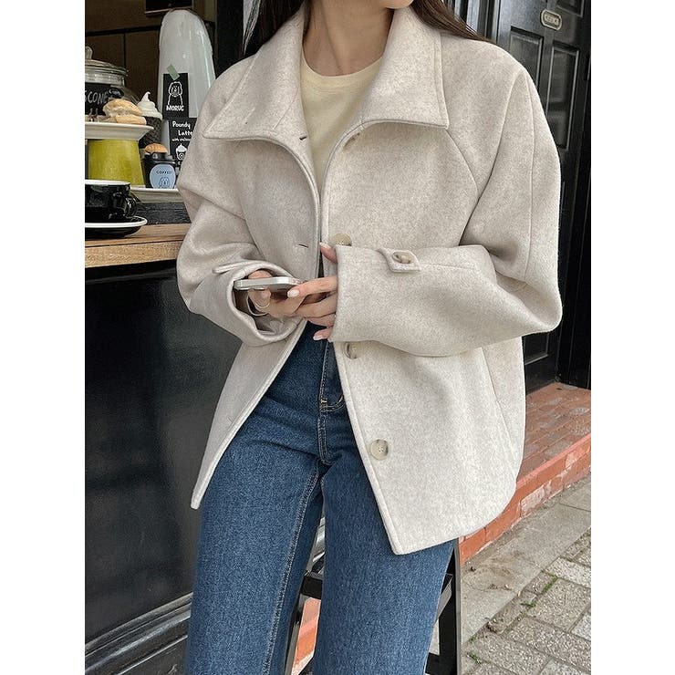 襟付きシングルブレストジャケット | Ulysses | 詳細画像1 