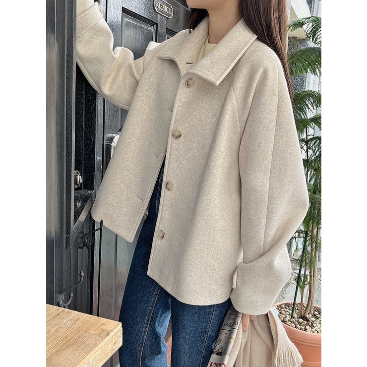 襟付きシングルブレストジャケット | Ulysses | 詳細画像3 