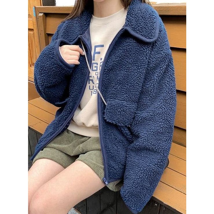 ブルー | ボアジャケット | Ulysses