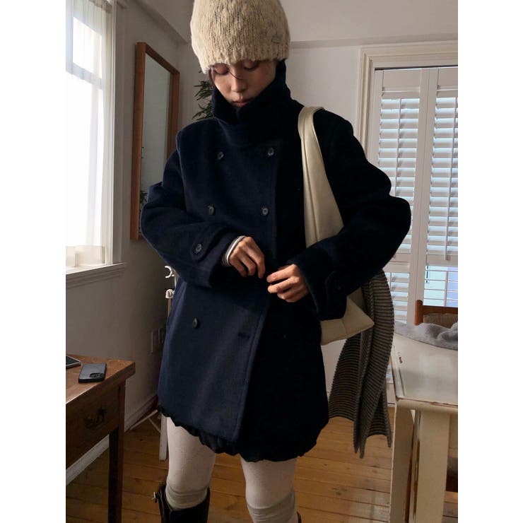 ダブルブレストメルトンジャケット | Ulysses | 詳細画像1 