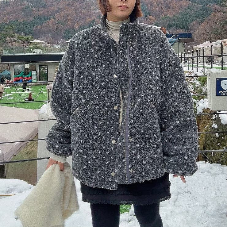 グレー | ボアジャケット | Ulysses