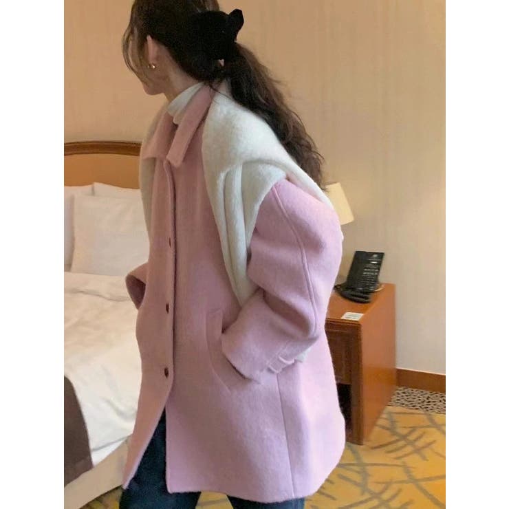 襟付きシングルブレストメルトンジャケット | Ulysses | 詳細画像6 