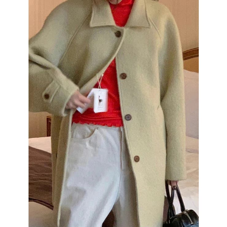 襟付きシングルブレストメルトンジャケット | Ulysses | 詳細画像11 