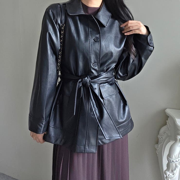 ブラック | 合成皮革ジャケット | Ulysses