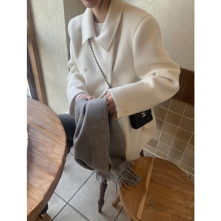 襟付きダブルブレストメルトンジャケット | Ulysses | 詳細画像2 