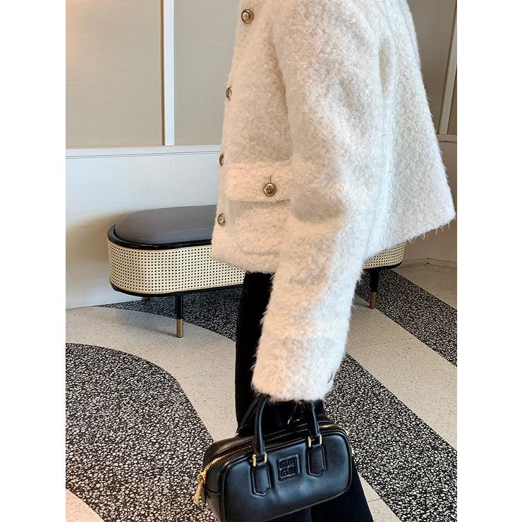 ノーカラーシングルブレストショートジャケット | Ulysses | 詳細画像2 