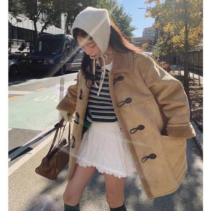 鹿の毛皮の綿毛ボアジャケット | Ulysses | 詳細画像2 