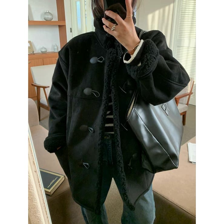 鹿の毛皮の綿毛ボアジャケット | Ulysses | 詳細画像8 